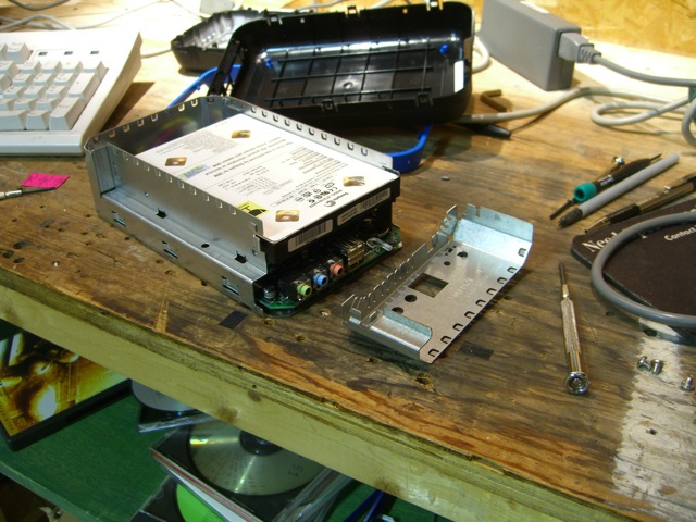 the dectop with bottom removed