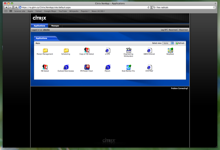 citrix apps